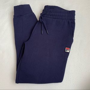 NWOT Navy FILA Sweatpants